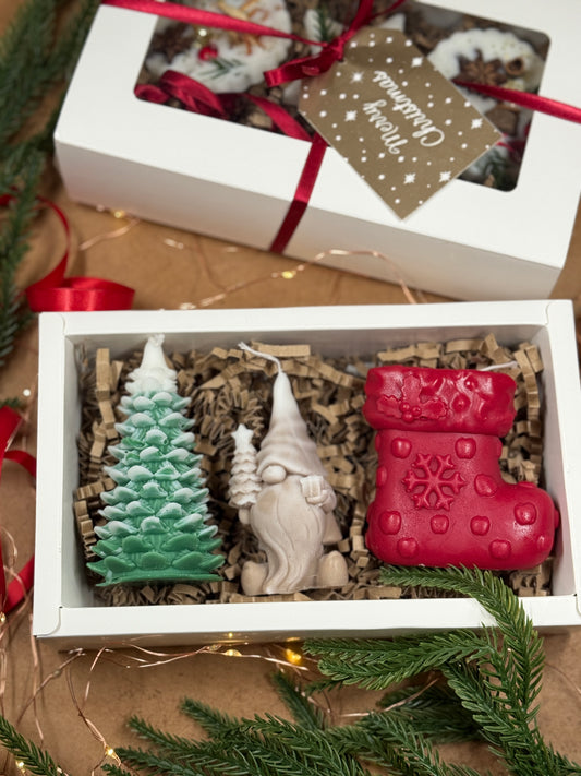 Festive Gnome & Holiday Charm Set | Christmas Collection