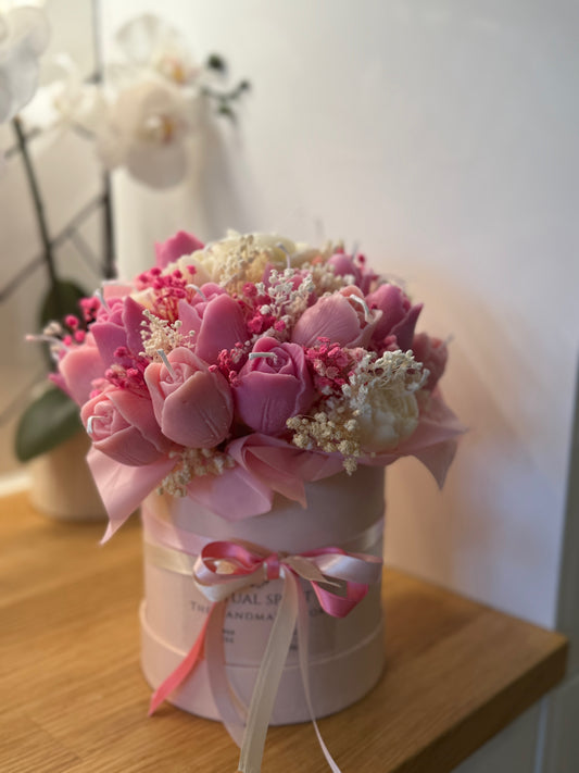 Tulips Candle Bouquet