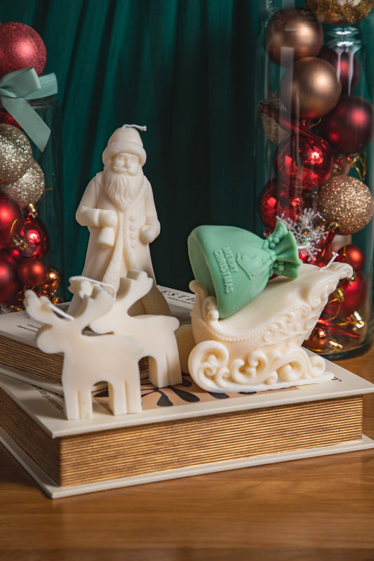 Santa's sleight with gift | Christmas Collection