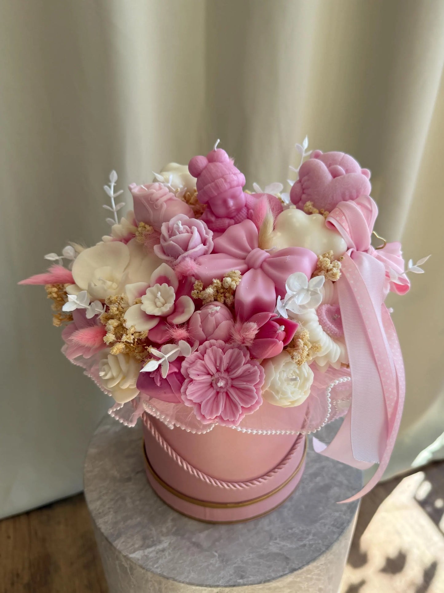 Hello Baby Candle Bouquet
