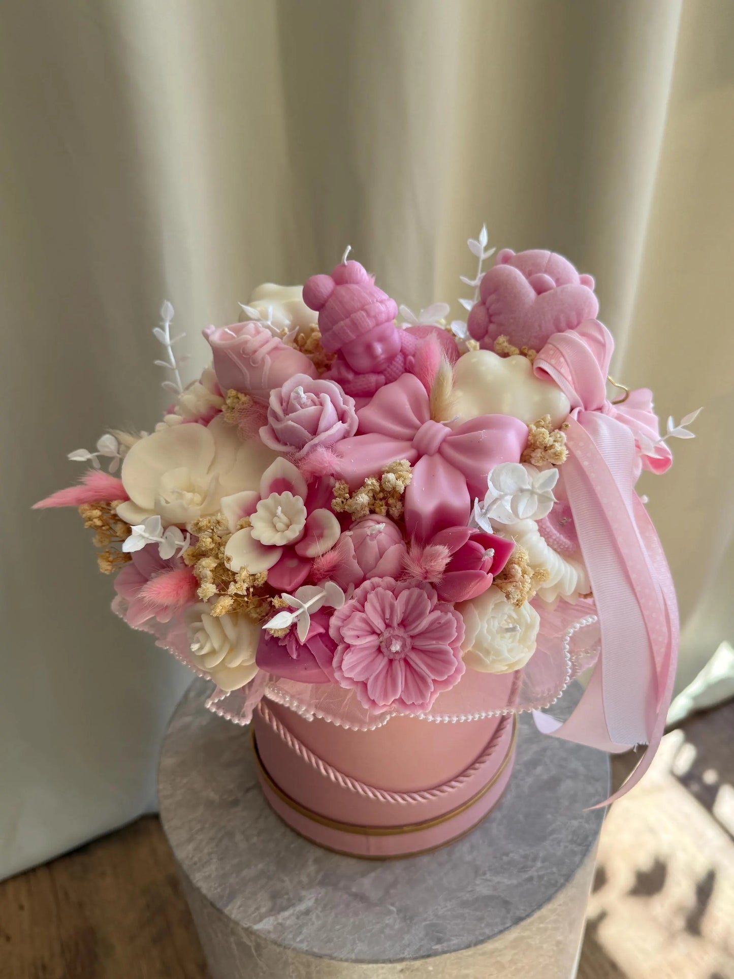 Hello Baby Candle Bouquet
