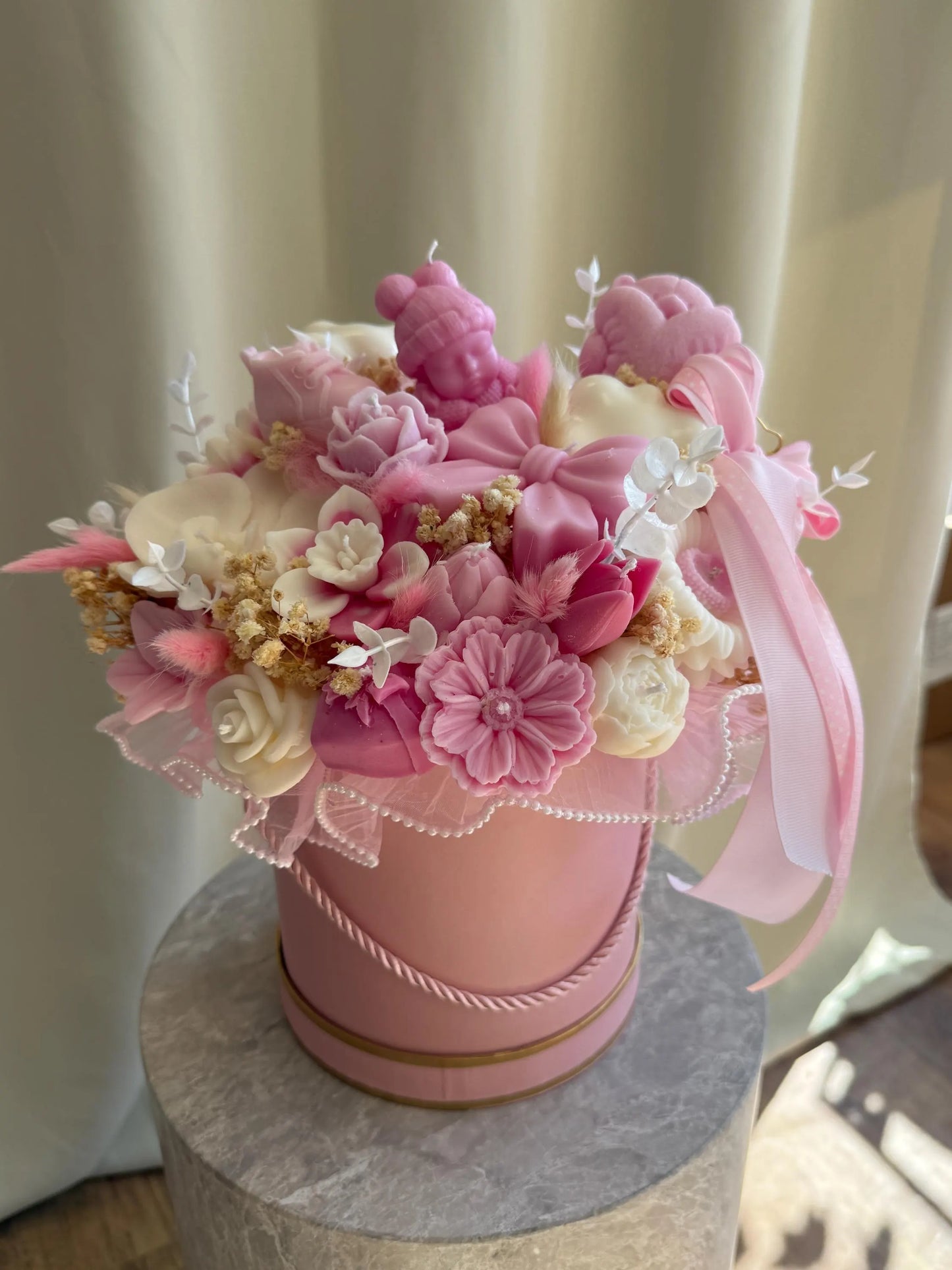 Hello Baby Candle Bouquet