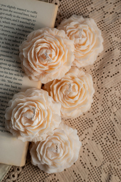 Peony Candle