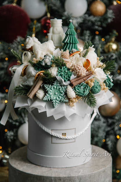Winter Wonderland Candle Bouquet