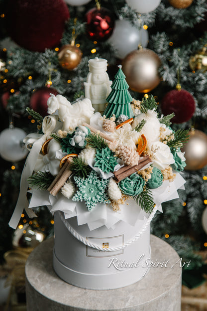 Winter Wonderland Candle Bouquet