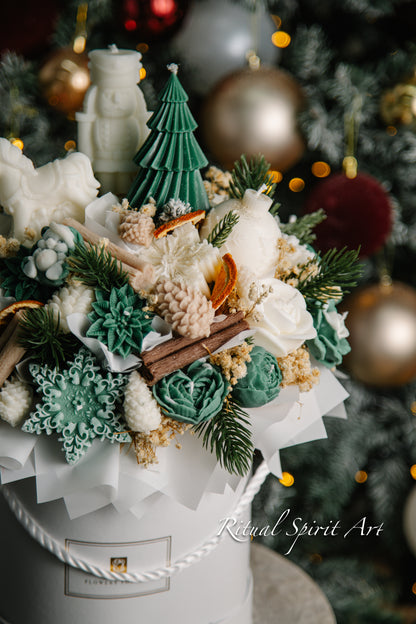 Winter Wonderland Candle Bouquet