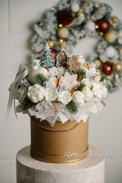 Christmas Wishes Candle Bouquet
