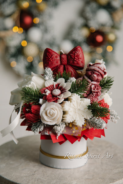 Beary Merry Candle Bouquet