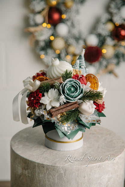 Festive Spice Candle Bouquet