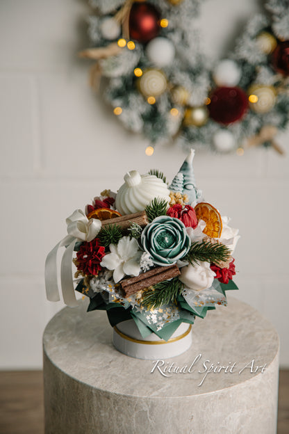Festive Spice Candle Bouquet