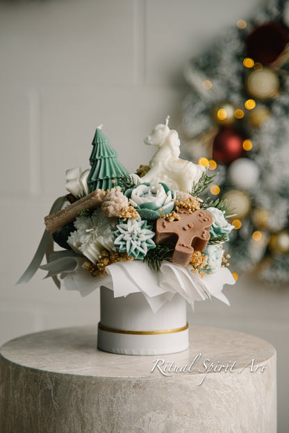 Winter Wonderland Candle Bouquet
