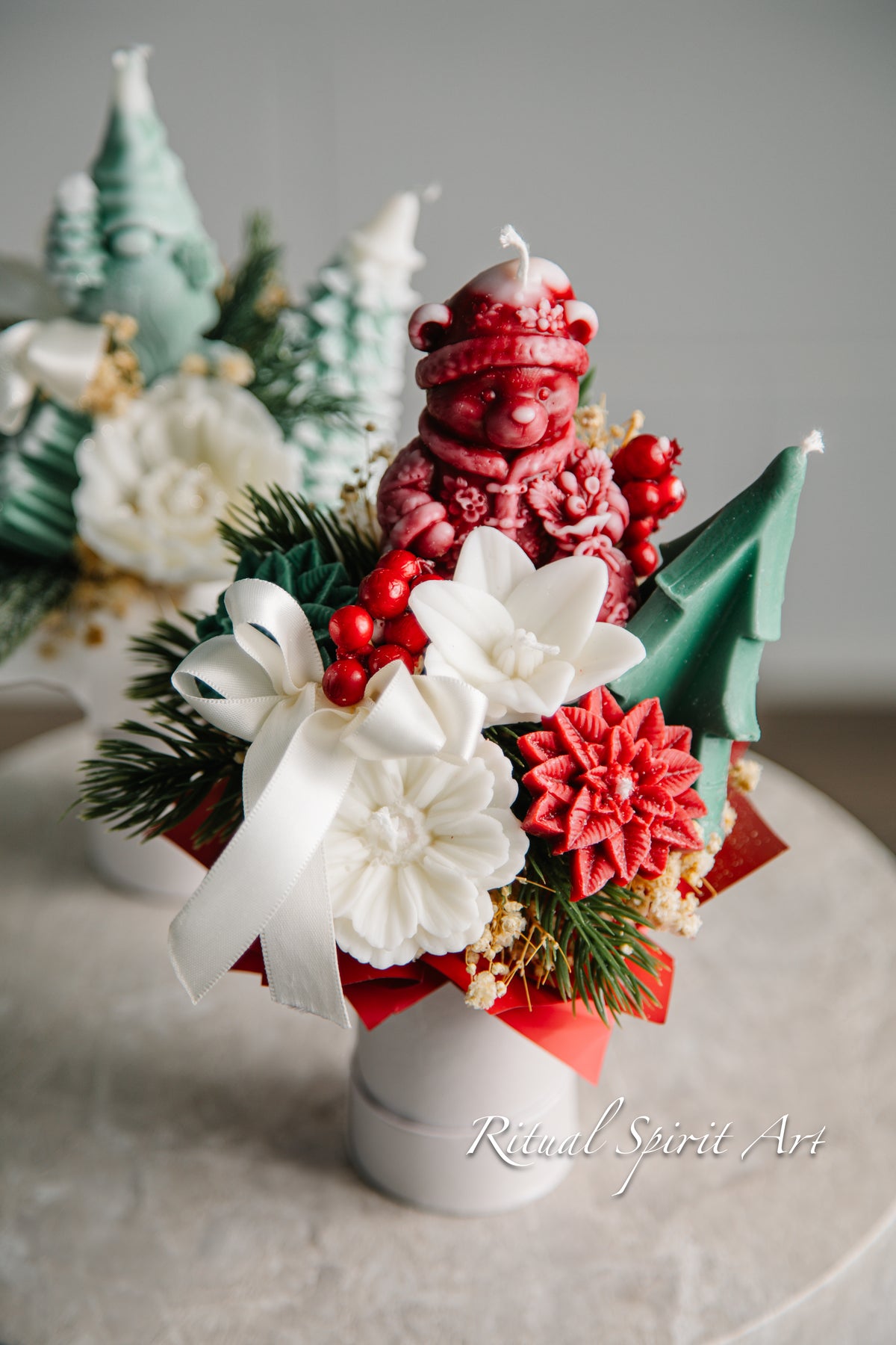 Merry & Bright Candle Bouquet