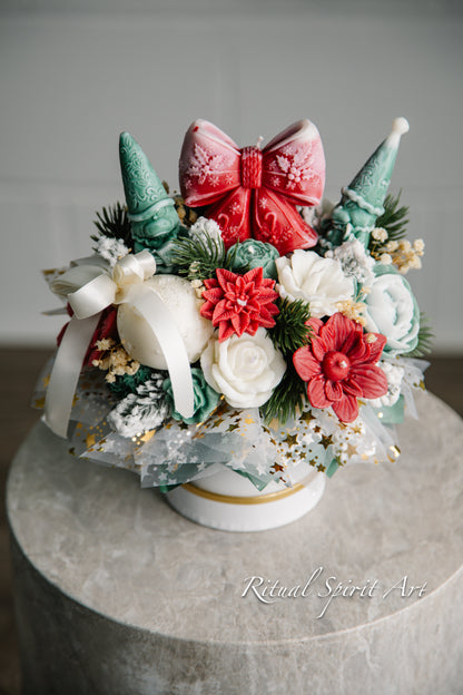 Christmas Wishes - Grinchmas Candle Bouquet