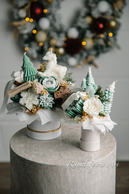 Winter Wonderland Candle Bouquet