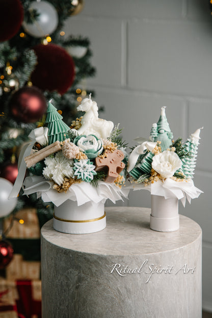 Winter Wonderland Candle Bouquet