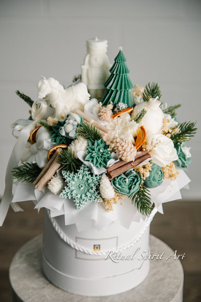 Winter Wonderland Candle Bouquet