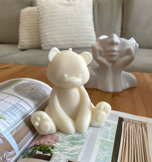 Teddy Bear Candle